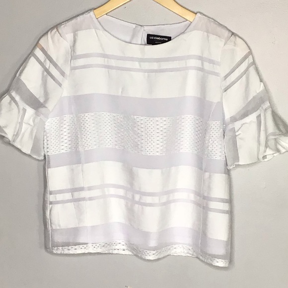 Liz claiborne petite blouses Clearance